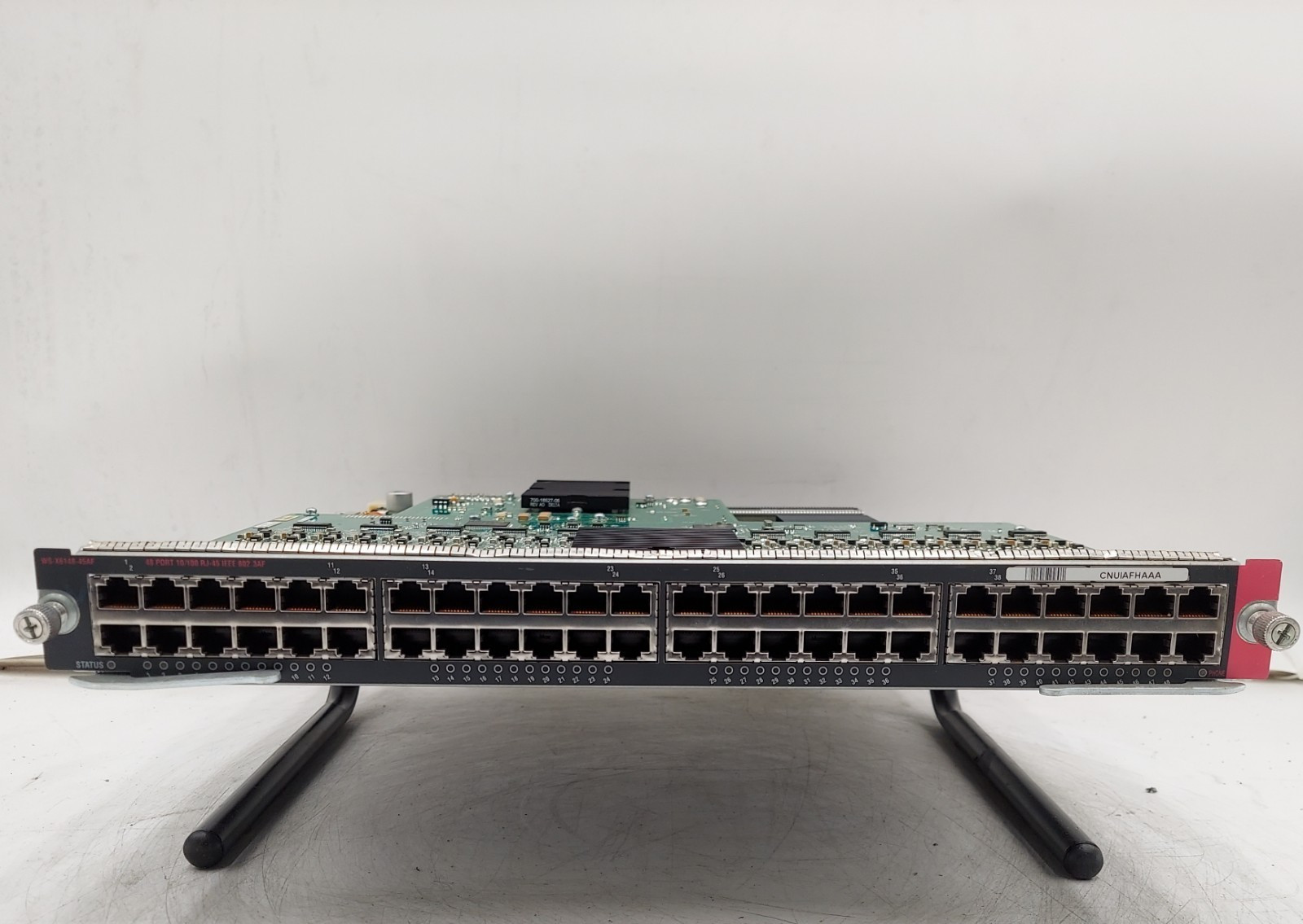 Cisco WS-X6148-45AF 48 Port 10/100 802.3af POE Module 6500 Series