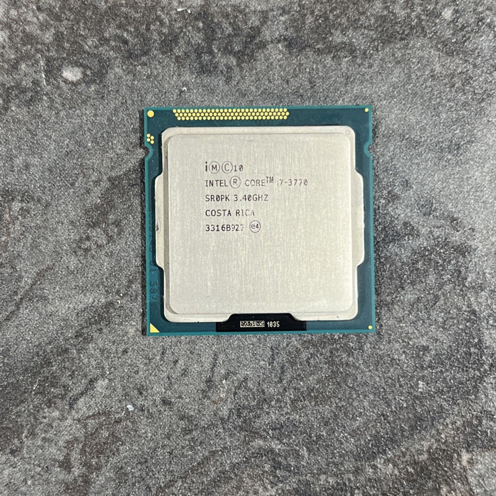 Intel Core i7-3770 3.40GHz Quad Core LGA1155 8MB CPU Processor SR0PK