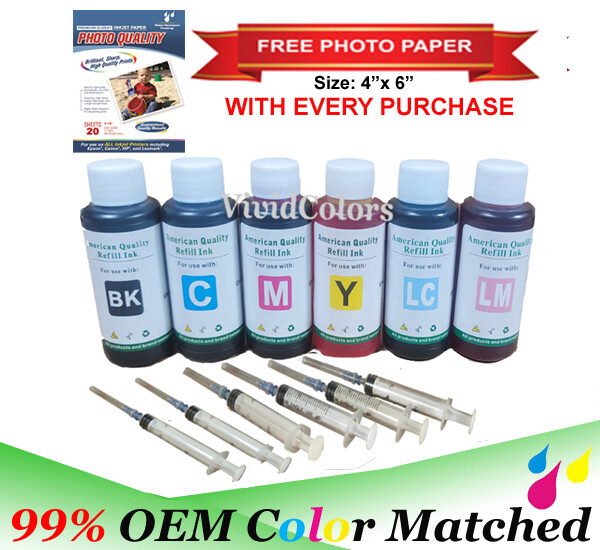 CISS CIS 6X100ML dye refill Ink alternative (non-OEM) for XP-8600 Printer 
