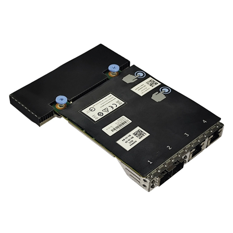 Dell Intel X710-DA4 Four Port 10Gb Fiber Optic Network Card 0NWMNX for R730/R740