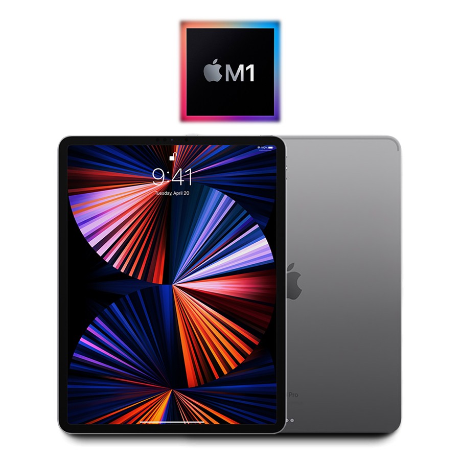 2021 Apple iPad Pro 5 128GB WiFi Only 12.9" - (Space Gray) A2378 w/Year Warranty