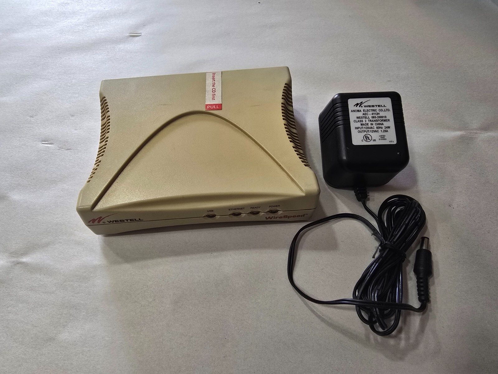 Westell WireSpeed DSL Modem B90-210015-04