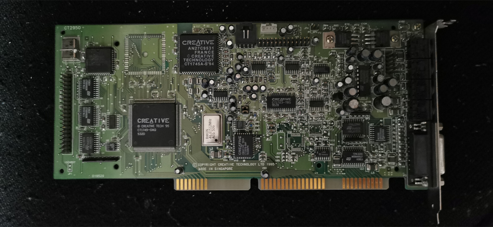 Creative CT2950 - 16 Bit 1990's Vintage hardware Gaming - rare - as is