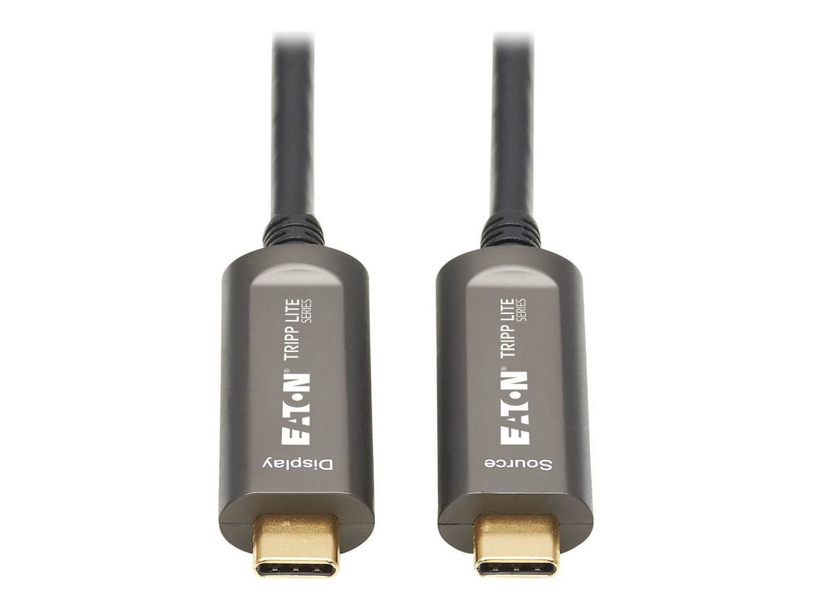Eaton Tripp Lite Series USB-C to USB-C Plenum-Rated Fiber Active Optical Cable