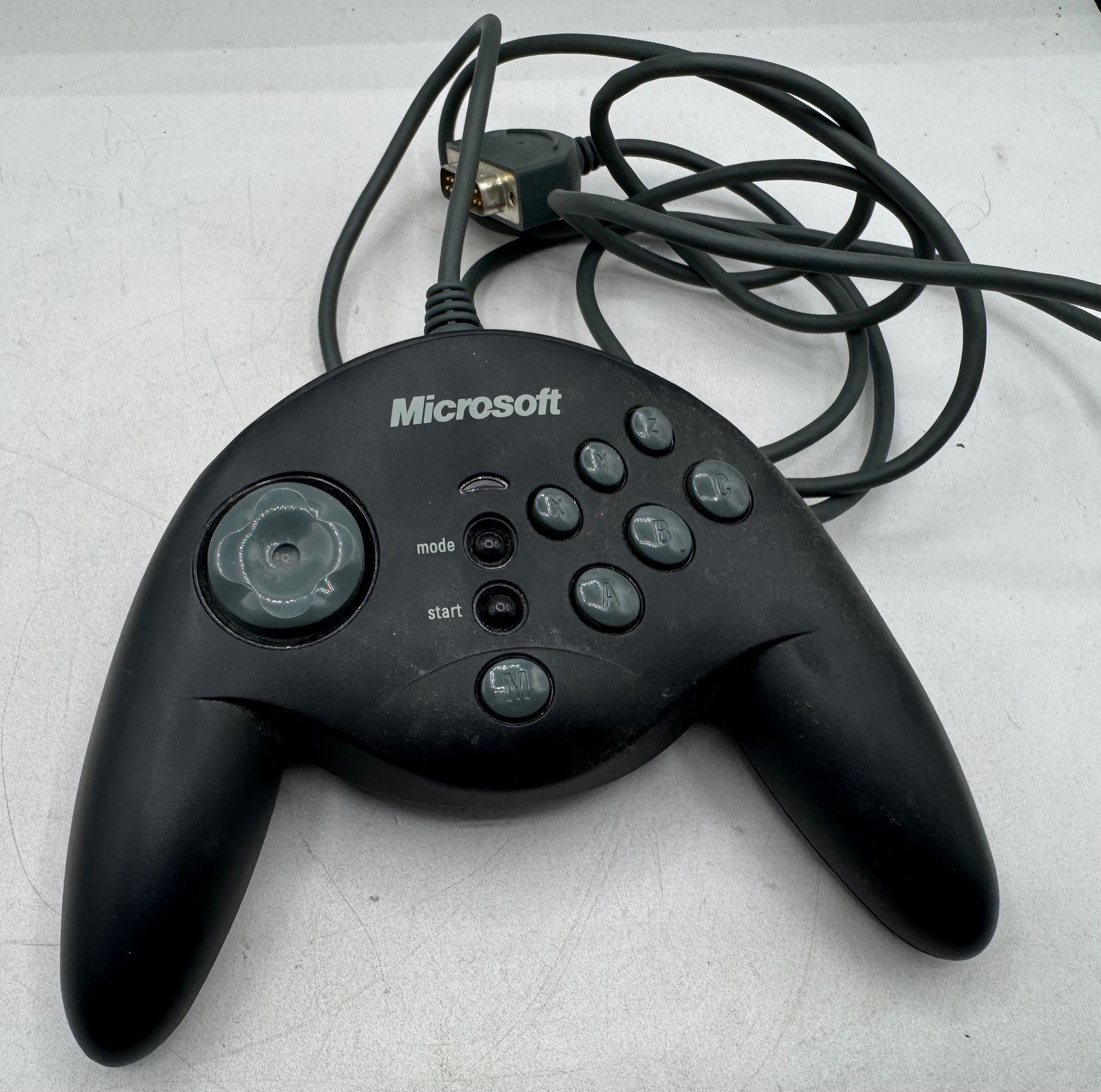 Microsoft SideWinder Game Pad USB Controller PC Windows Part 90873 Tested Works