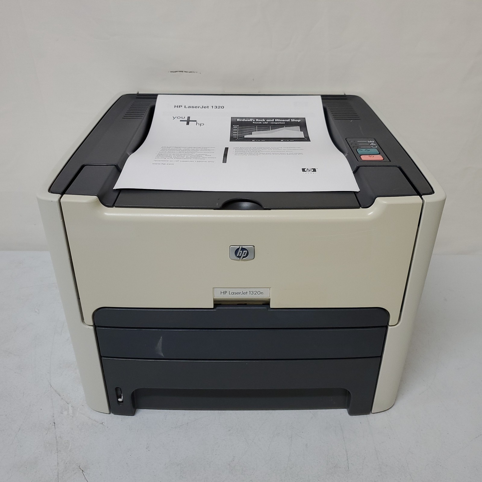 HP LaserJet 1320n Printer Network Ethernet Monochrome Black White