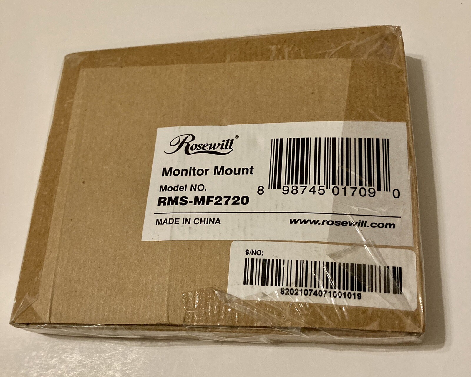 Rose will Essential Single-Monitor Desk Mount 13 - 27 Inch LCD LED Kit