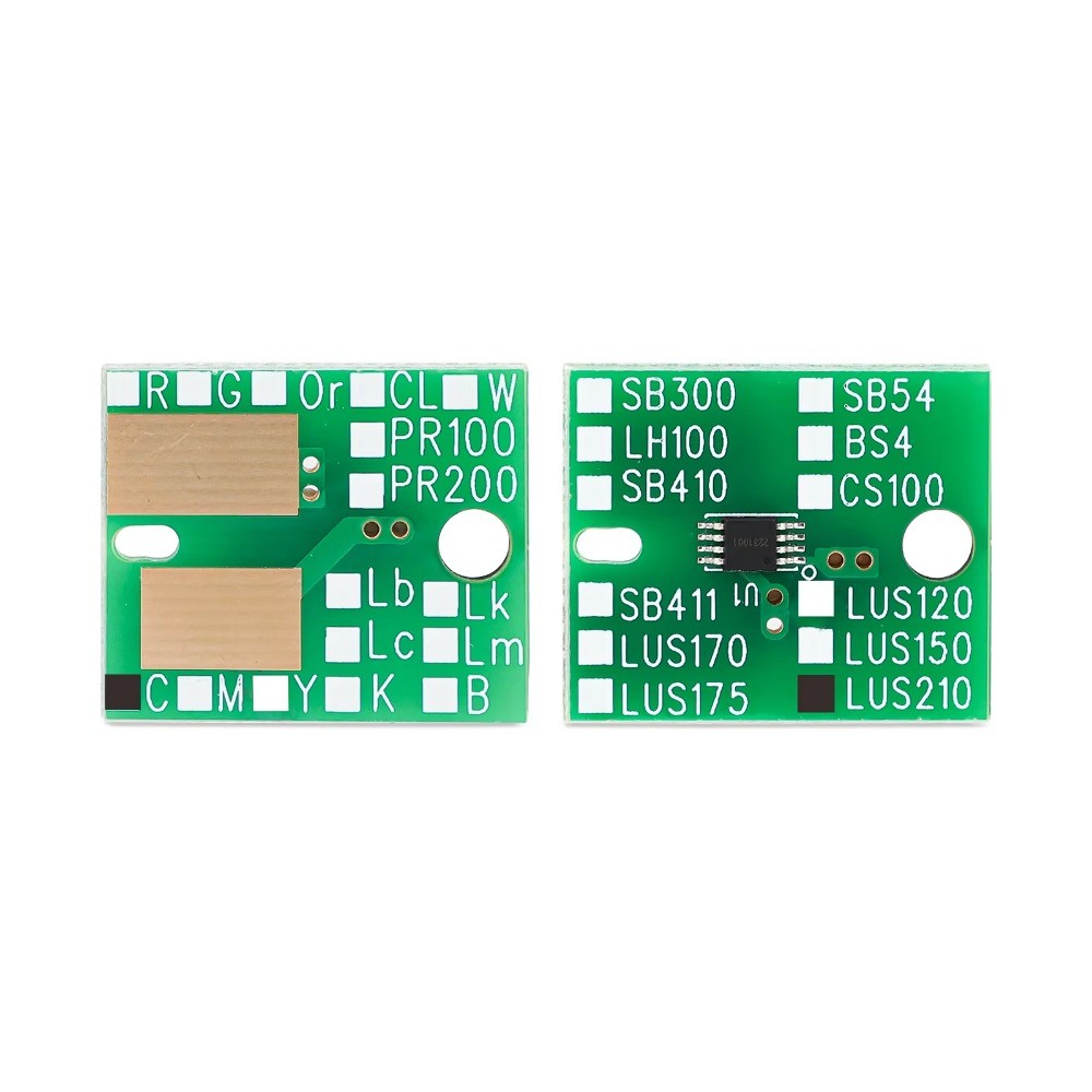 LUS210 6Colors Compatible One Time Chips for Mimaki UJV100-160 Printer