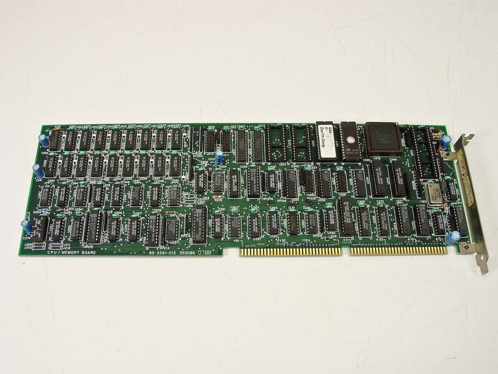 Zenith 85-3261-01E CPU Memory Board 16-Bit ISA 286 Intel N80286-8 052086