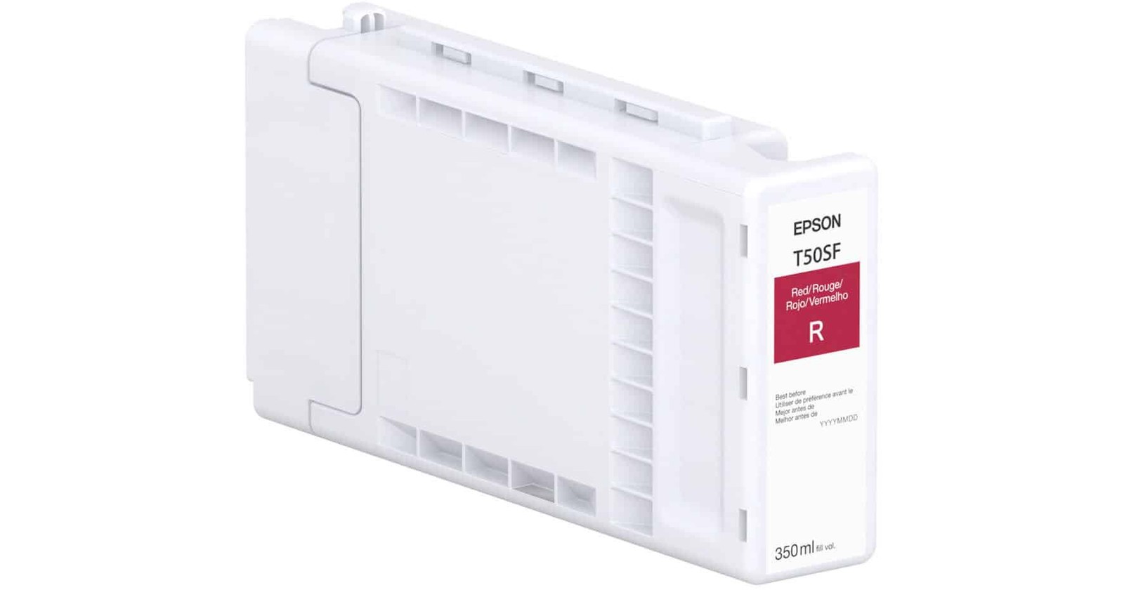 Epson T50S UltraChrome XD3 High-Capacity 350 mL Red Ink Cartridge [T50SF20]