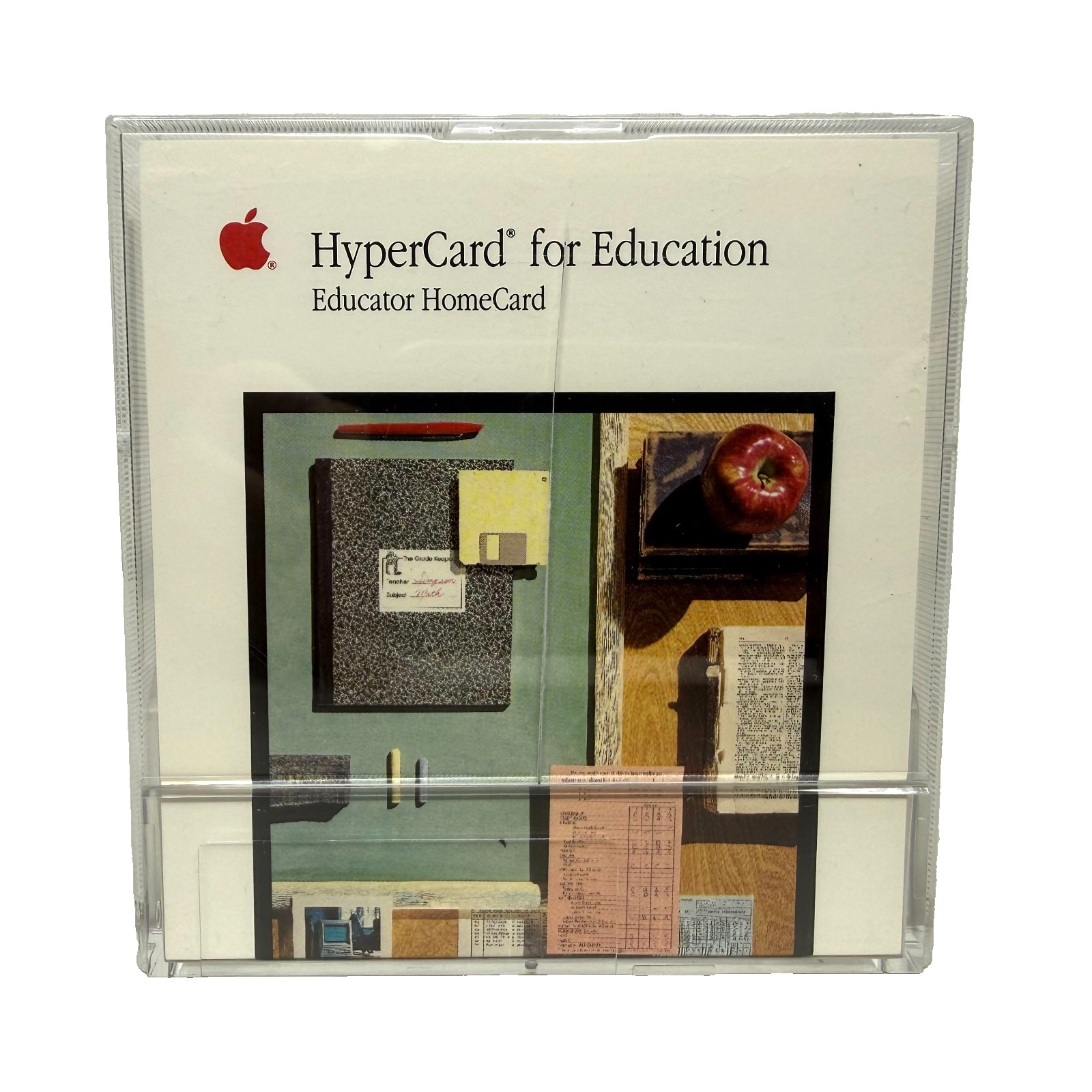 VTG Apple Macintosh HyperCard For Education 4 Floppy Disks 1990