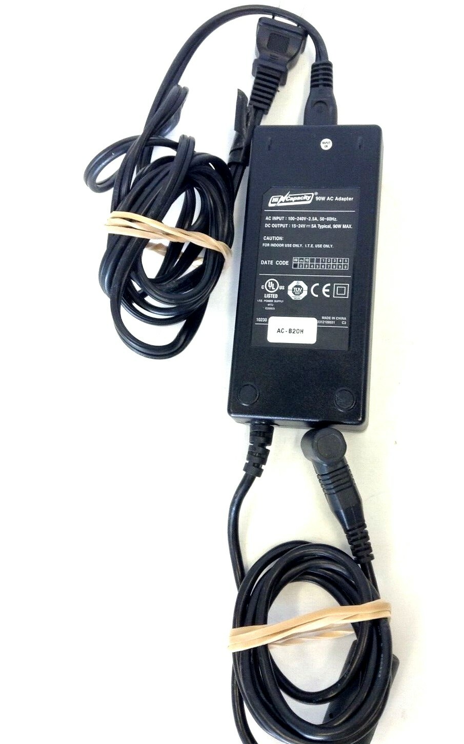 Generic Laptop AC Adapter Hi-Capacity EA10952B Charger 90W 2.5A Power Supply