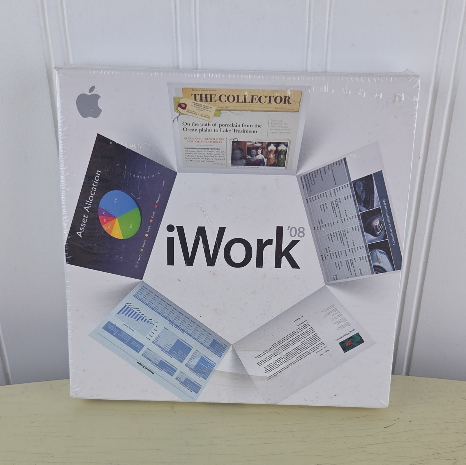 Apple iWork '08 Sealed New In Box With Manual and Original Packaging 