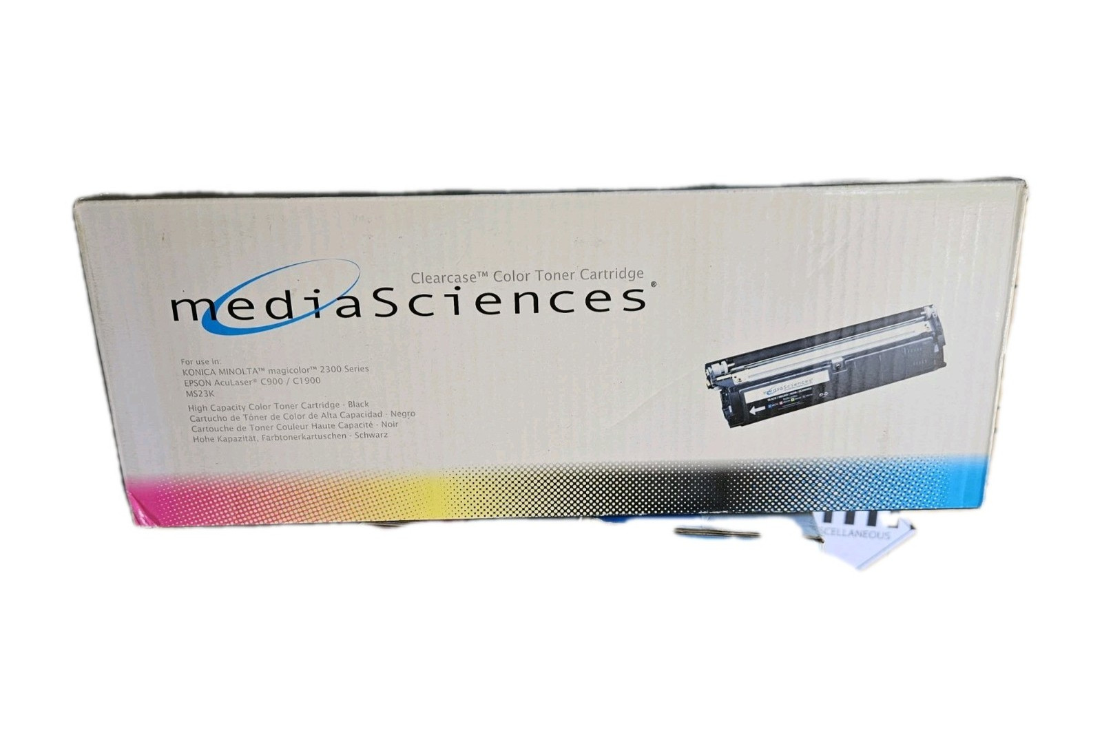 Media Sciences Clearcase MS23K High Yield Toner Cartridge Black