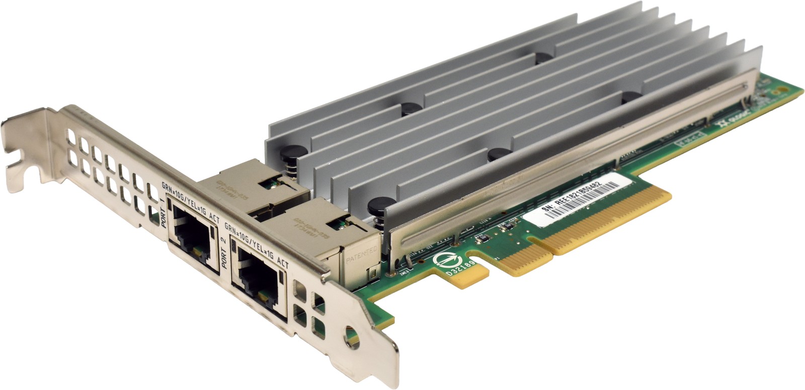 DELL QLogic QL41162 05N0W3 Dual Port RJ-45 10GE NIC PCIe3.0 x8 FP