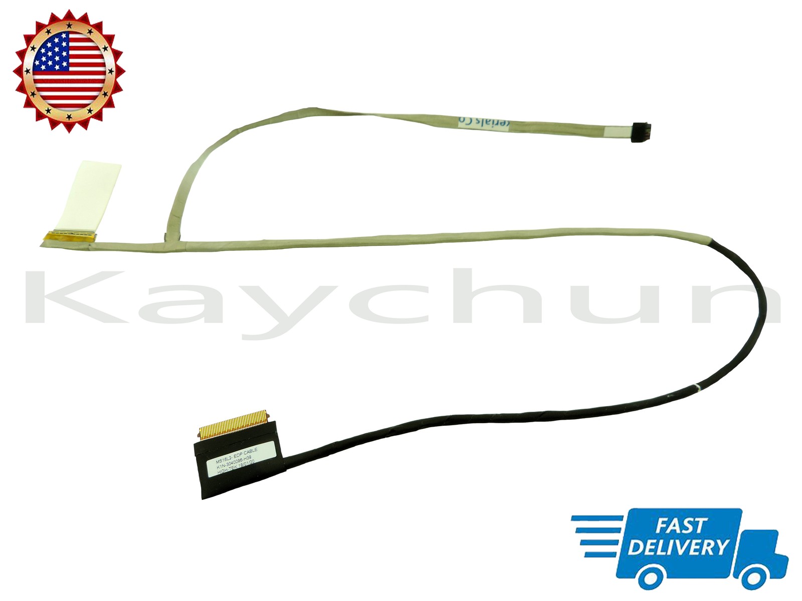 Original For MSI MS-16L2 LCD Video Display Screen Cable 120HZ FHD 30pin EDP