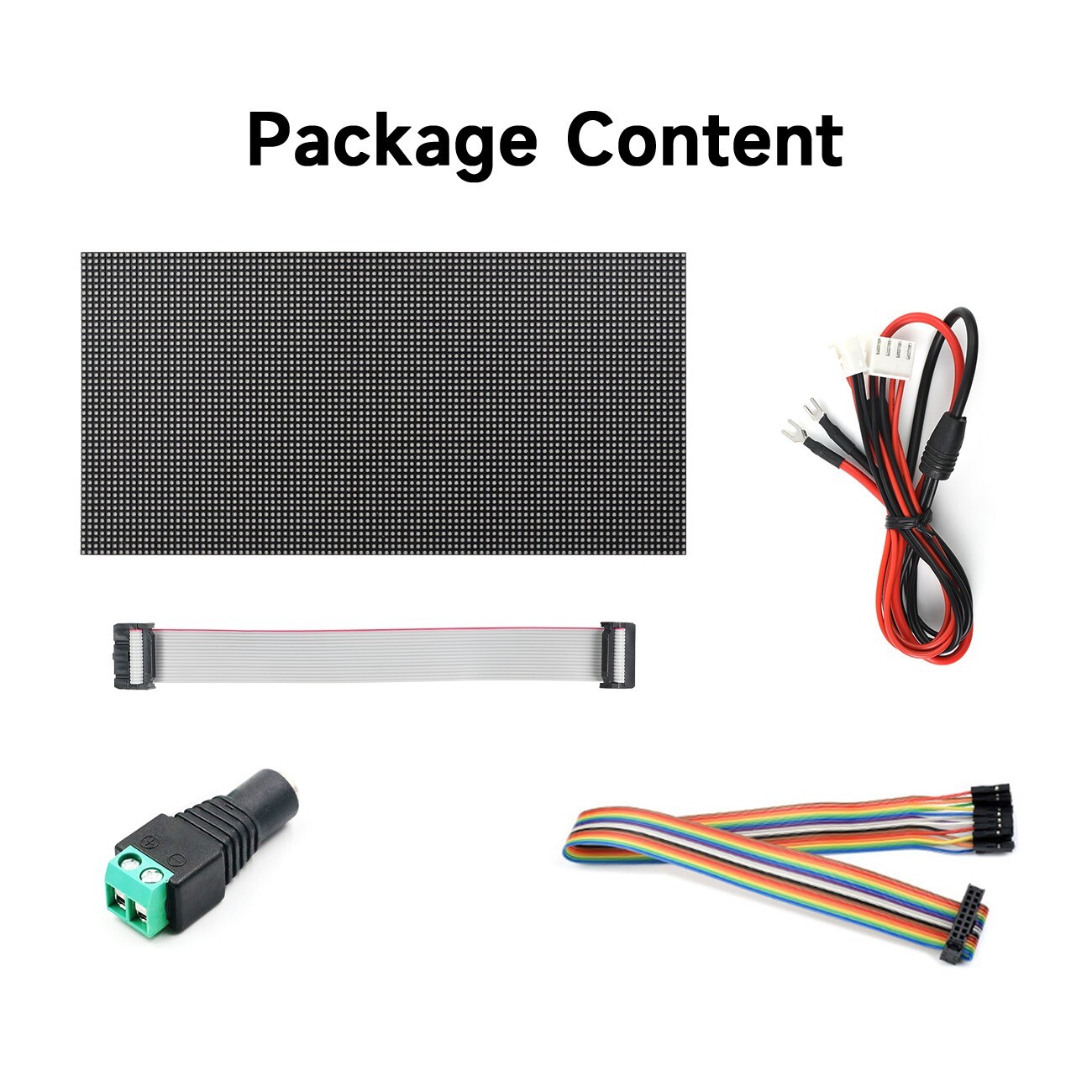 Waveshare Flexible RGB full-color LED matrix panel, 2.5mm Pitch, 96x48 pixels