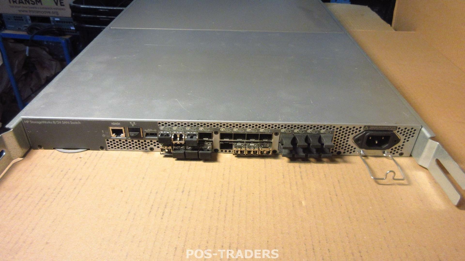 HP AM868B StorageWorks 8/24 8Gb 24-Port 8Gbps SAN Switch INCL 10x 8GB SFPS