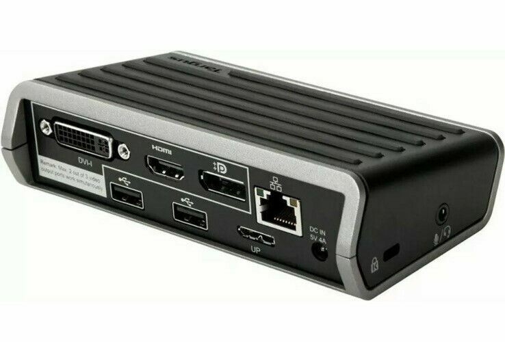 Targus DSU300US VersaLink Dual HD Video Docking Station - Black