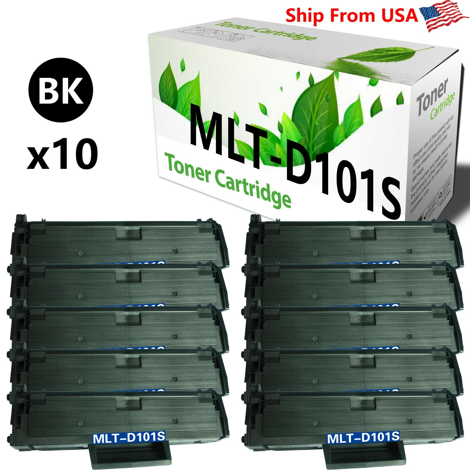 10PK  MLT-D101S Toner Cartridge for ML-2160 SCX-3400F ML-2165W