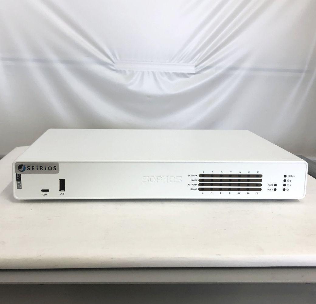 SOPHOS XGS 136 Next Generation Firewall with AC Code SSL/TLS Used Japan Exc++