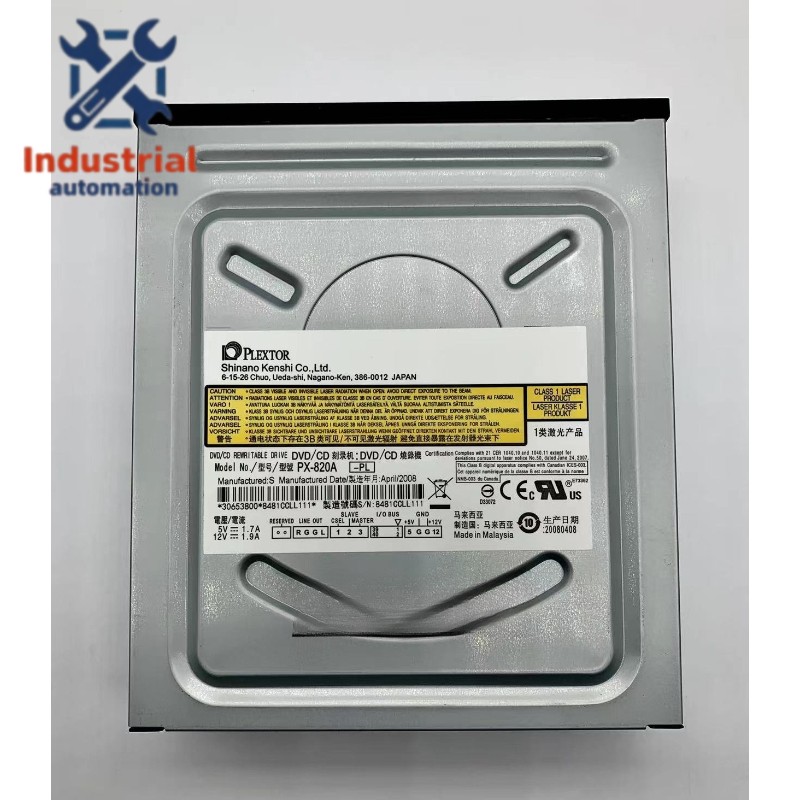 1PC NEW FOR PLEXTOR PX-820A IDE parallel port DVD burner optical drive black
