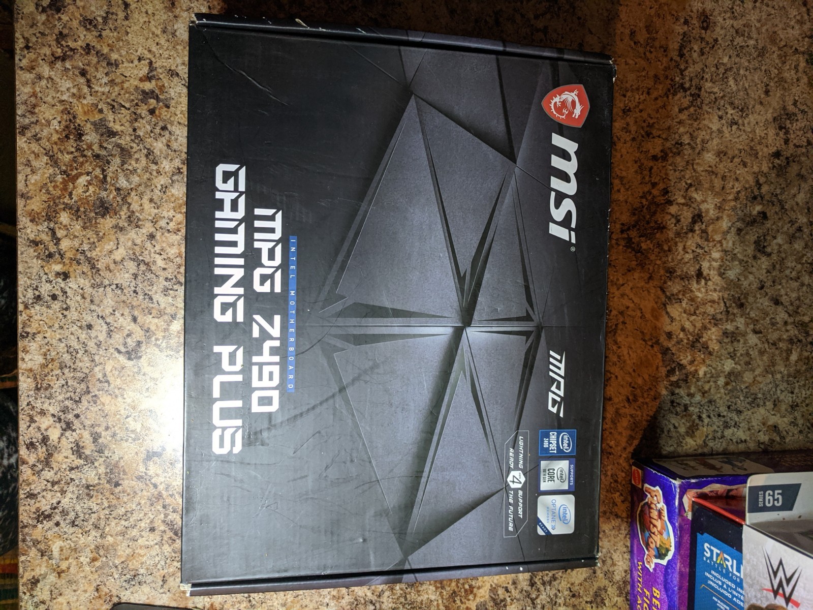 FOR PARTS MSI Z490-A Pro LGA1200 Intel ATX DDR4 PC Motherboard For Parts Bad Cpu
