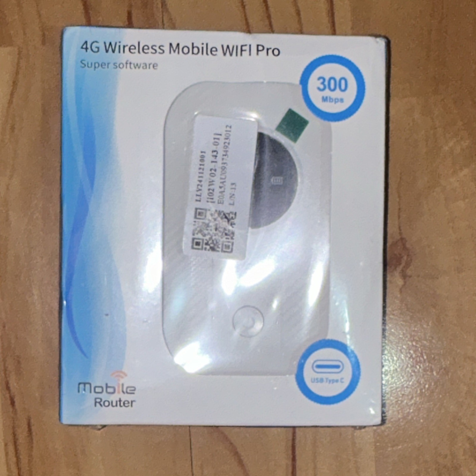 4G LTE Wireless Mobile Router M5-E White USB Type-C Unlocked 300Mbps