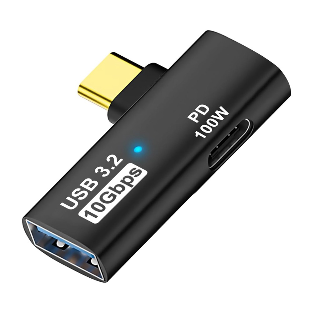 2-In-1 USB C to USB 3.2 Adapter with 100W Charging Port,  4/36351