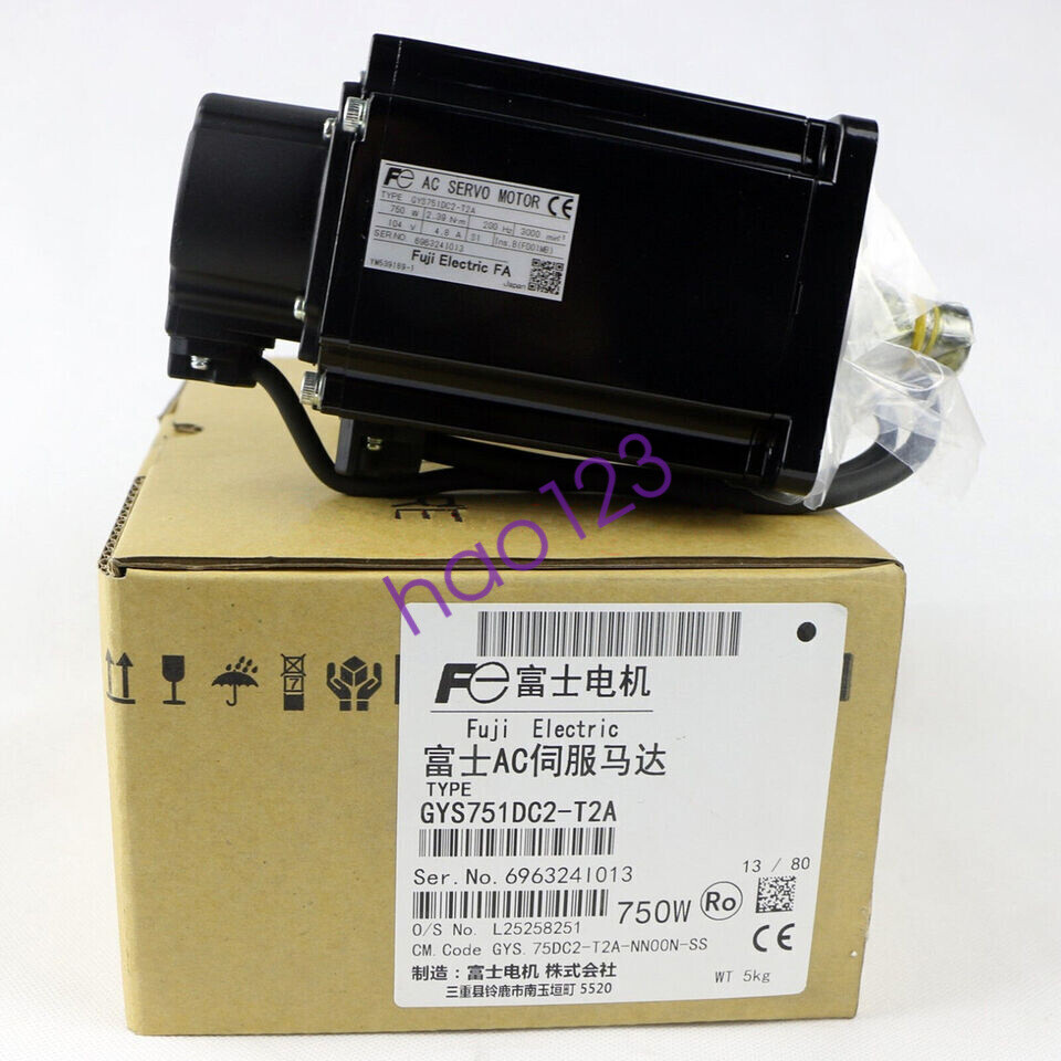 1PCS Brand New Fuji Servo Motor GYS751DC2-T2A In Box Via DHL/FedEx