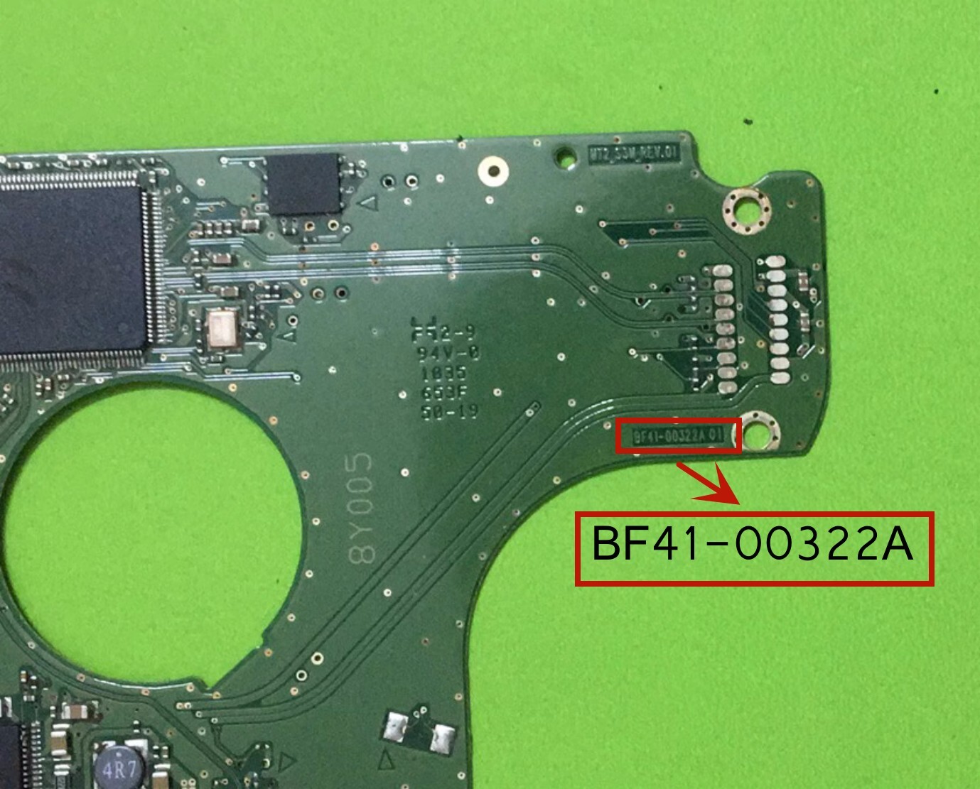 BF41-00322A HHD PCB Circuit board Hard Drive Board For Samsung HM100UI