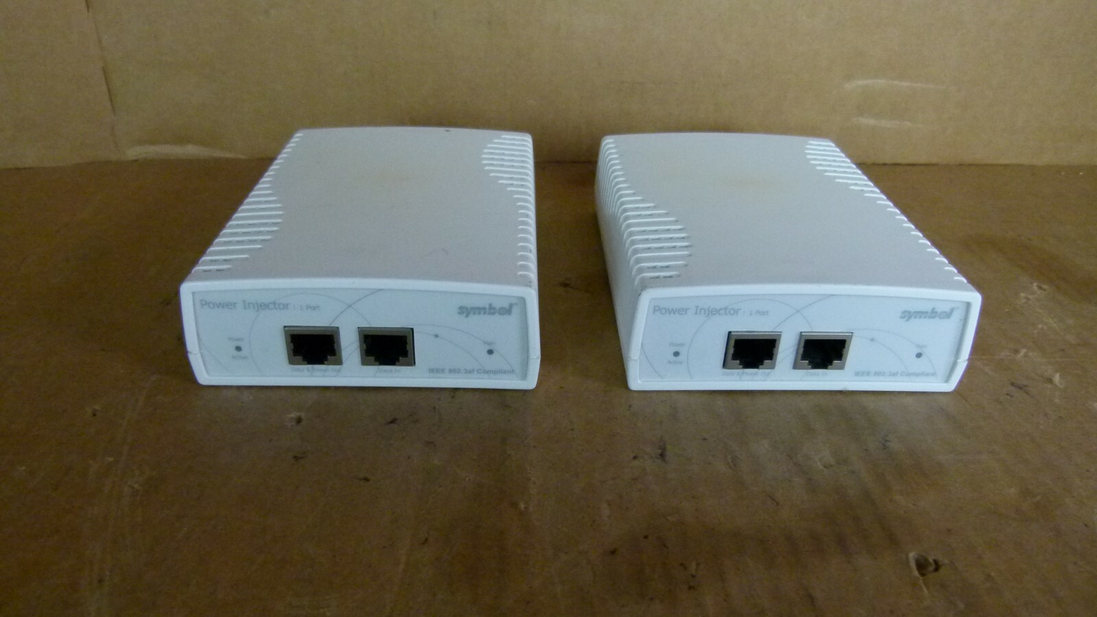 Lot of 2 - Symbol Power Injector 1 Port AP-PSBIAS-T-1P-AF