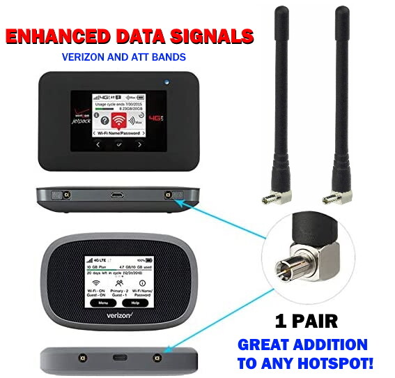TS9 RUBBER DUCKY ANTENNA Verizon & ATT ⭐ For HOTSPOTS ⭐ Boosts Speed USA DEALER
