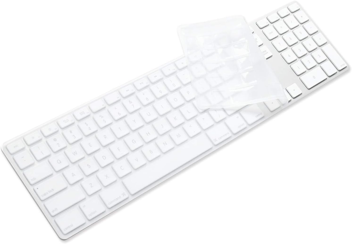 ProElife Keyboard Cover Skin for Apple Wired USB Keyboard with Numeric Keypad (A