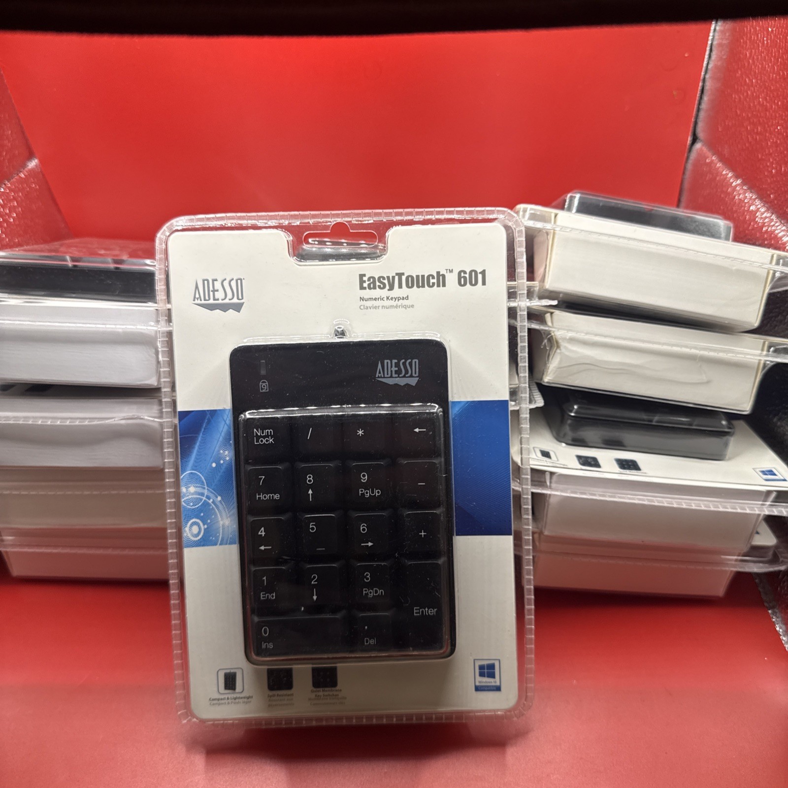 Lot Of 13 Adesso EasyTouch 601 Numeric Keypad Spill Resistant New