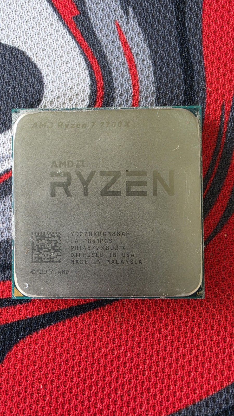 AMD Ryzen 7 2700X 8-Core 16-Thread CPU AM4