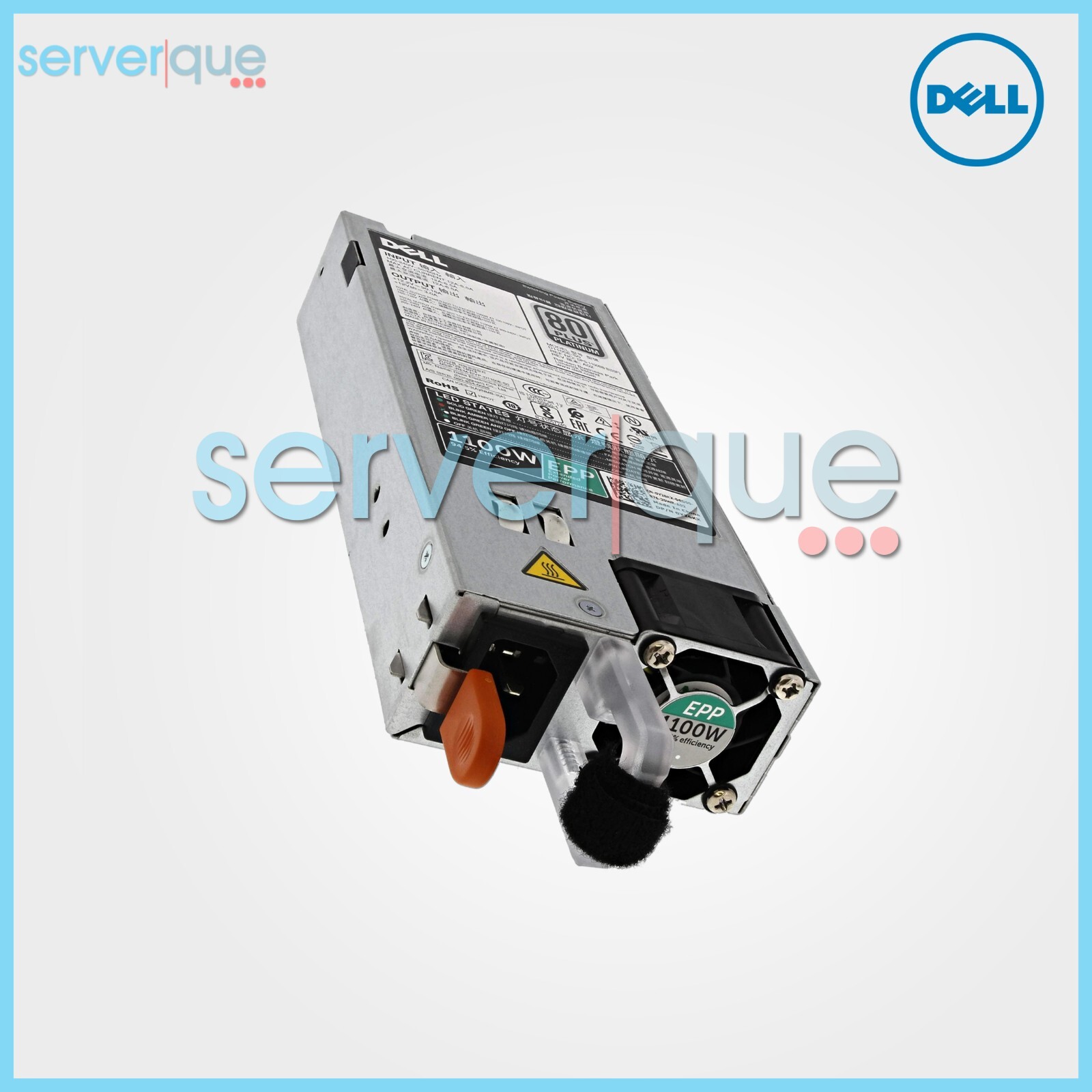 Y26KX Dell PowerEdge R720 1100W 80 Plus Platinum Hot Swap Power Supply 0Y26KX
