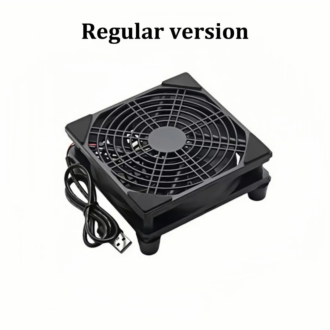 120mm USB Router Cooling Fan 5V Silent PC Case Fan for TV Box Modem