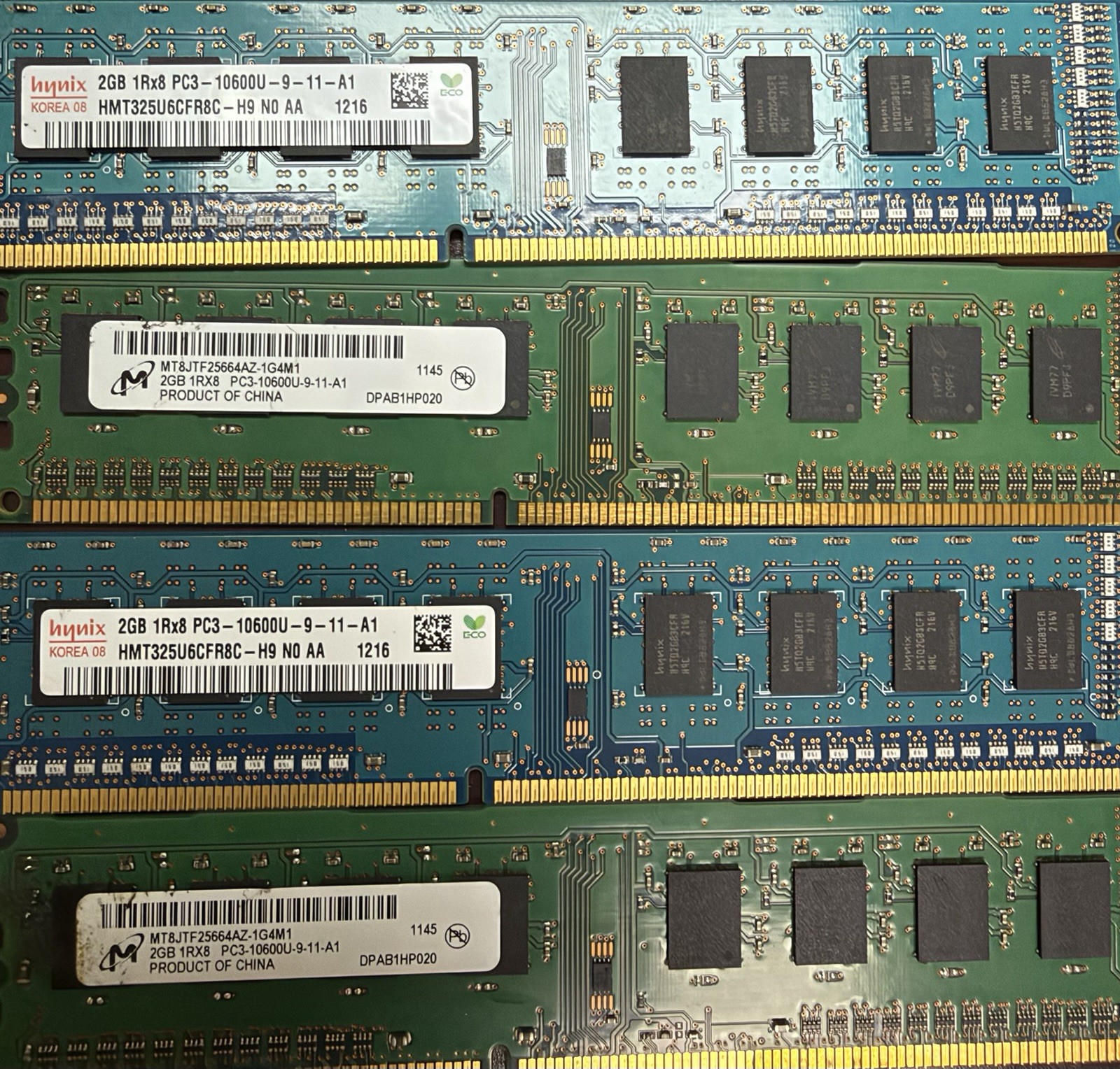 Used Computer RAM - This Is For Multiple Sticks Of RAM