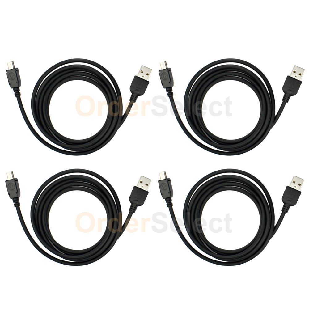 4 NEW 3FT USB A to Mini B Printer Scanner Camera Cable Cord (U2A1-4PK) 400+SOLD