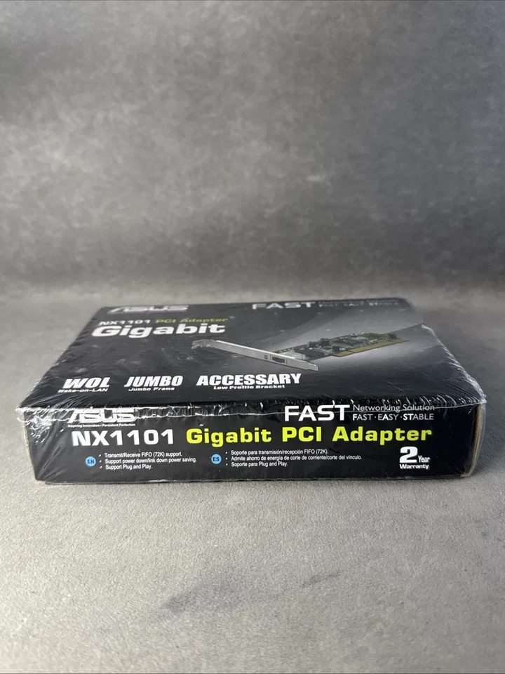 ASUS NX1101 Gigabit Network Adapter PCI  10/100/1000 New