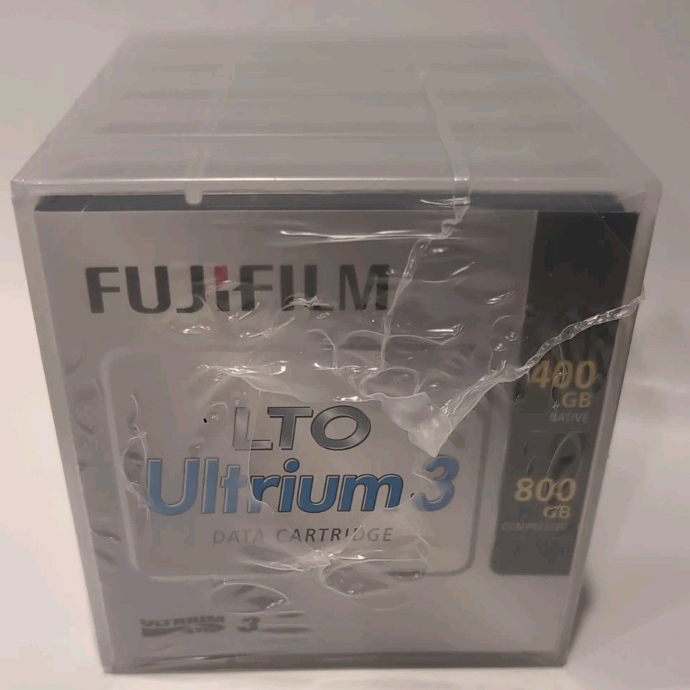 LOT OF 5 - FUJIFilm LTO Ultrium 3 Data Cartridge 400GB Native 800GB Compressed
