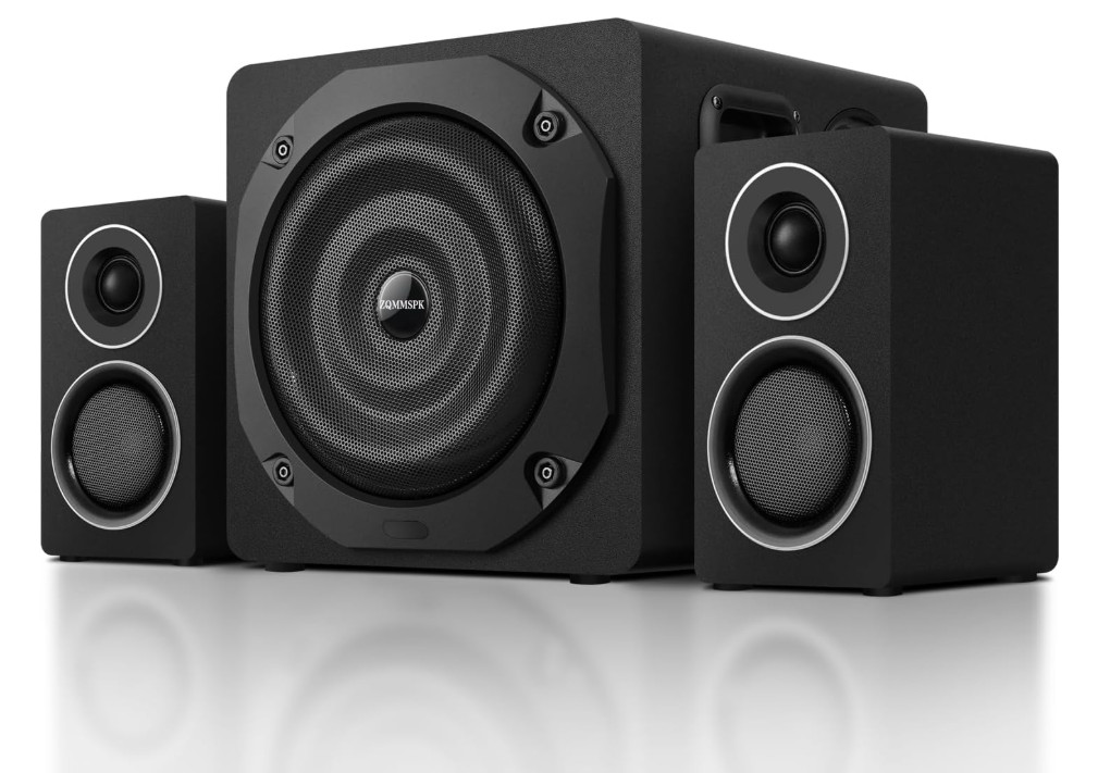 Altavoces para computadora con subwoofer, sistema de altavoces 2.1 para juegos d