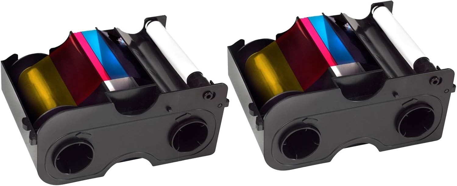 2 x Fargo 45000 Color - - 250 Prints Software Demo