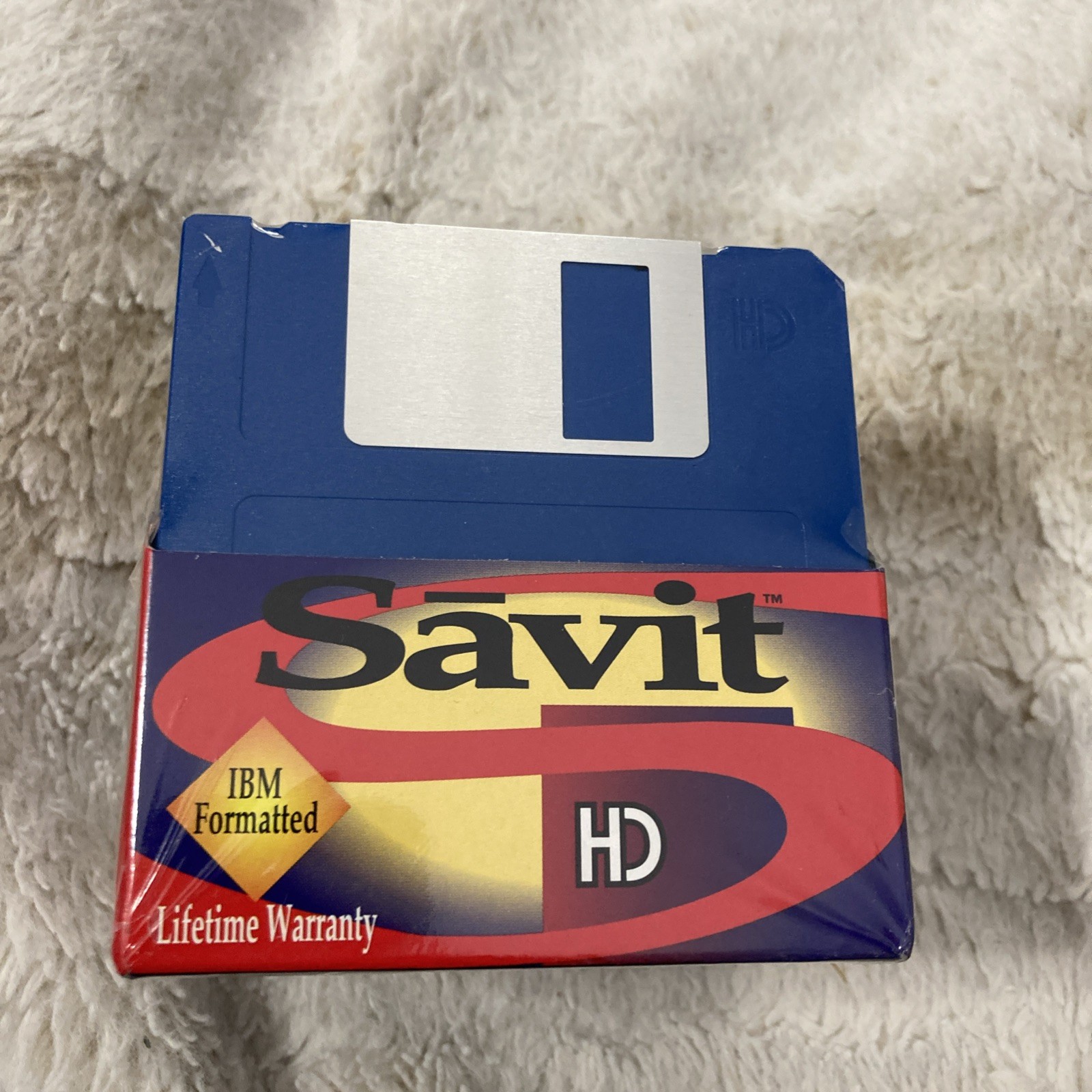 NIB Savit Multicolor Double Sided/High Density 3.5 Diskettes - Pack of 25