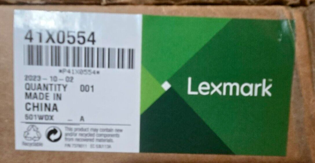 GENUINE LEXMARK 41X0554 CS720 CS725 CX725 FUSER MAINTENANCE KIT