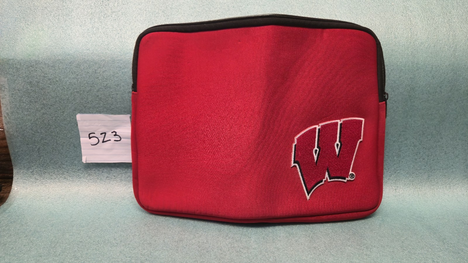 Wisconsin Badger Laptop/TabletCase, UW-Madison Logo Soft Laptop Case W/Zipper