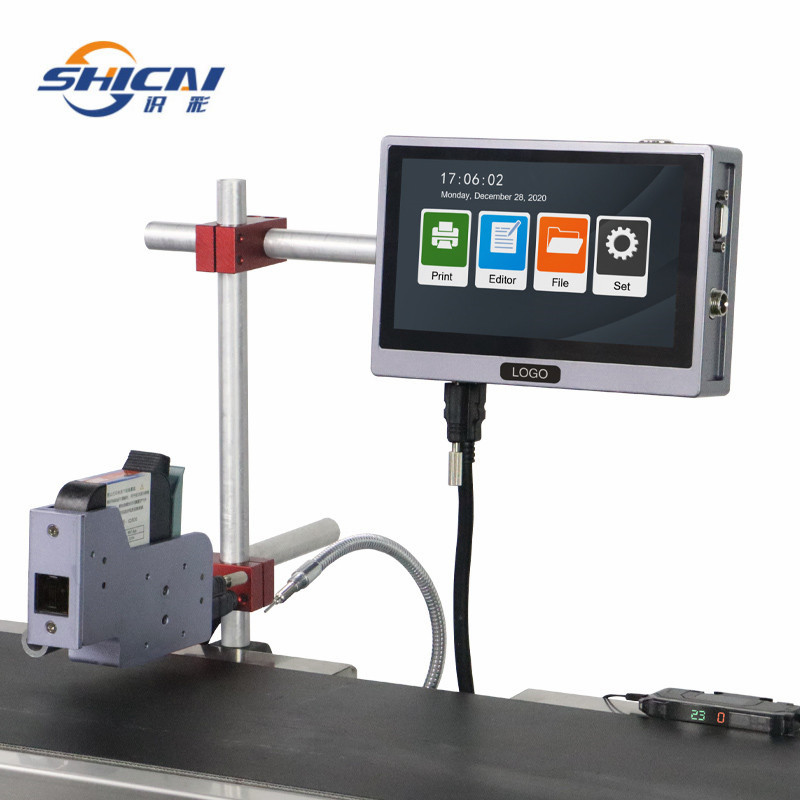 12.7mm Industrial Inkjet without Conveyor Date Batch Logo Barcode