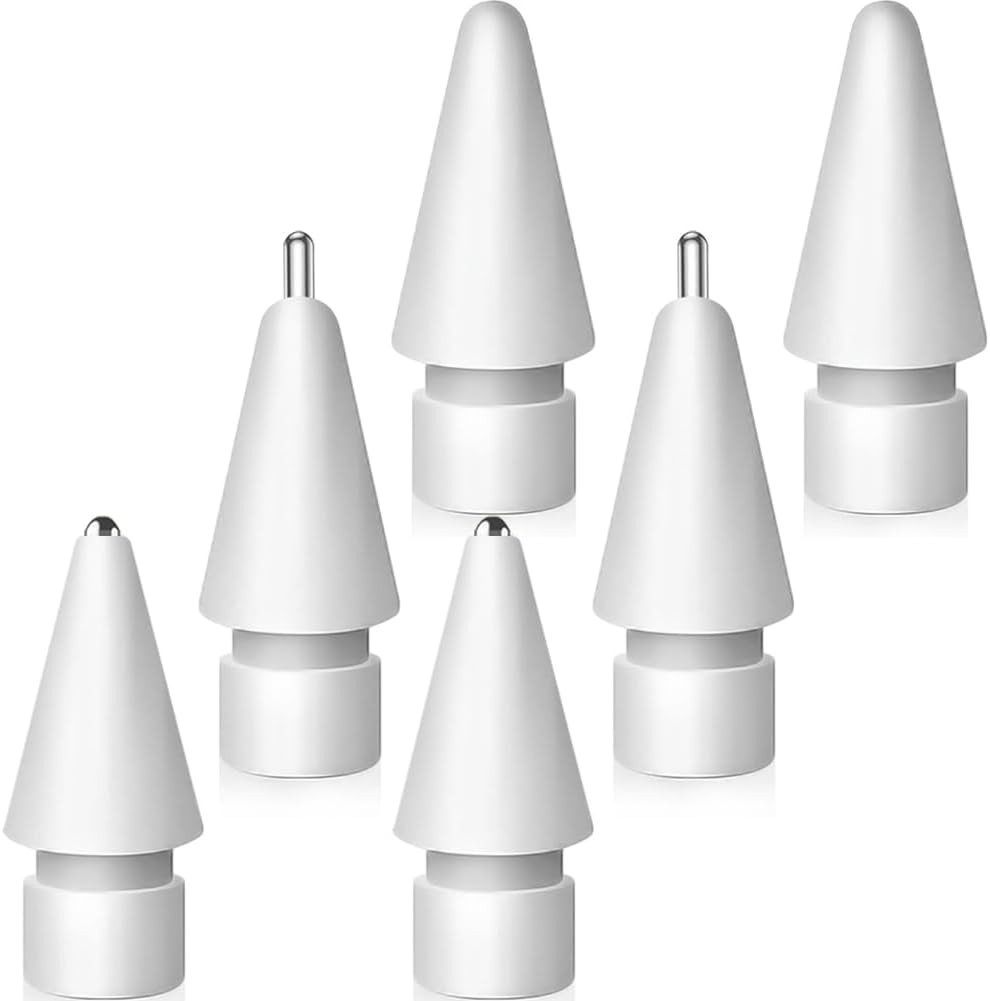 Upgraded Replacement Tips for Apple Pencil, Metal Tips Set Precise Control for A