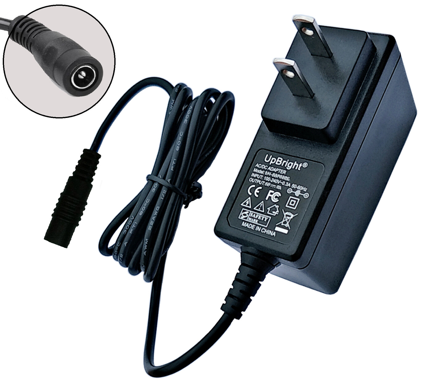 3.6V AC Adapter For Model JXD-036030-IP20 String of Light Changzhou Power Supply